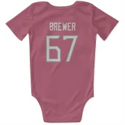 Chandler Brewer Tennessee Titans  Infant & Newborn Bodysuit - Pink