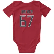 Chandler Brewer Tennessee Titans  Infant & Newborn Bodysuit - Red