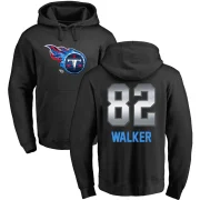 Delanie Walker Men's Tennessee Titans Midnight Mascot Pullover Hoodie Black