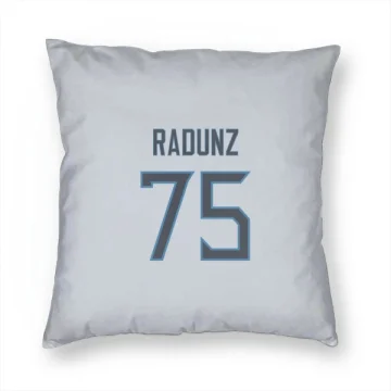 Dillon Radunz Tennessee Titans  Pillow Cover (18 X 18) - White