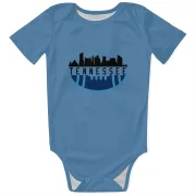 Jaylen Harrell Tennessee Titans  Infant & Newborn Bodysuit - Light Blue