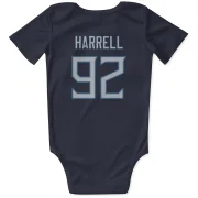 Jaylen Harrell Tennessee Titans  Infant & Newborn Bodysuit - Navy