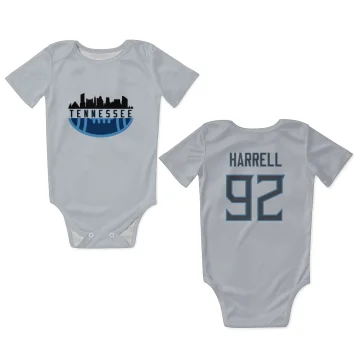 Jaylen Harrell Tennessee Titans  Infant & Newborn Bodysuit - White