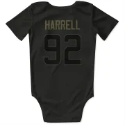 Jaylen Harrell Tennessee Titans  Service Infant & Newborn Bodysuit - Black