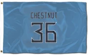 Julius Chestnut Tennessee Titans  Flag (3 X 5) - Light Blue