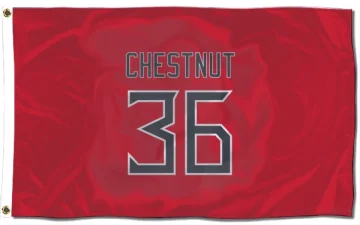 Julius Chestnut Tennessee Titans  Flag (3 X 5) - Red