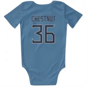 Julius Chestnut Tennessee Titans  Infant & Newborn Bodysuit - Light Blue