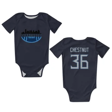 Julius Chestnut Tennessee Titans  Infant & Newborn Bodysuit - Navy