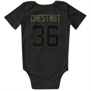 Julius Chestnut Tennessee Titans  Service Infant & Newborn Bodysuit - Black