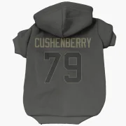 Lloyd Cushenberry III Tennessee Titans  Service Dog & Cat Pet Hoodie - Black