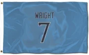 Matthew Wright Tennessee Titans  Flag (3 X 5) - Light Blue