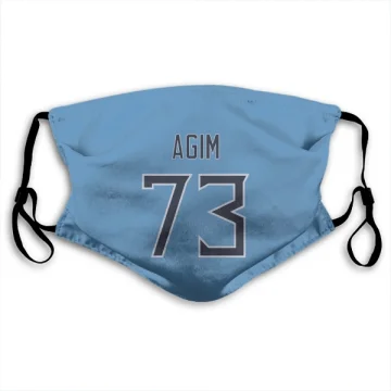 McTelvin Agim Tennessee Titans  Face Mask - Light Blue