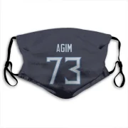 McTelvin Agim Tennessee Titans  Face Mask - Navy