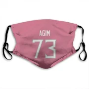 McTelvin Agim Tennessee Titans  Face Mask - Pink