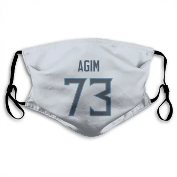 McTelvin Agim Tennessee Titans  Face Mask - White