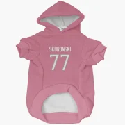 Peter Skoronski Tennessee Titans  Dog & Cat Pet Hoodie - Pink