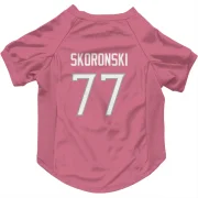 Peter Skoronski Tennessee Titans  Dog & Cat Pet Jersey - Pink