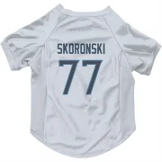 Peter Skoronski Tennessee Titans  Dog & Cat Pet Jersey - White