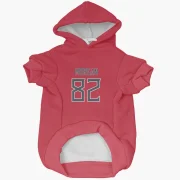 Stanley Morgan Jr. Tennessee Titans  Dog & Cat Pet Hoodie - Red