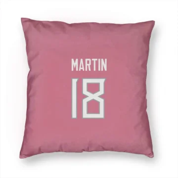 Tay Martin Tennessee Titans  Pillow Cover (18 X 18) - Pink