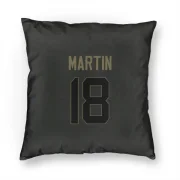 Tay Martin Tennessee Titans  Service Pillow Cover (18 X 18) - Black