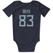 Tyler Boyd Tennessee Titans  Infant & Newborn Bodysuit - Navy