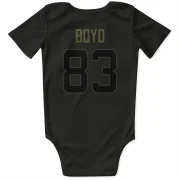 Tyler Boyd Tennessee Titans  Service Infant & Newborn Bodysuit - Black